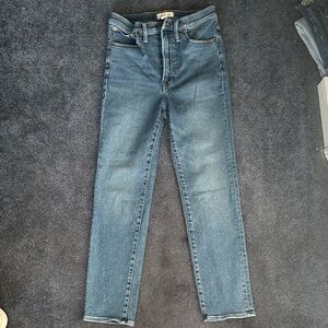 Madewell High Rise Blue Women's Jeans